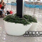 機(jī)場高鐵大廳花盆