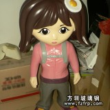 玻璃鋼卡通人物雕塑_動漫人物雕塑