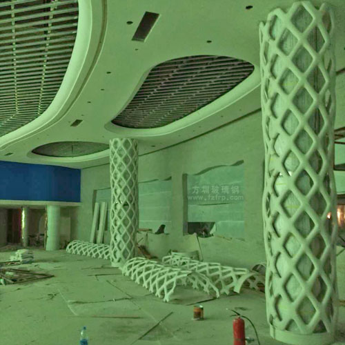 玻璃鋼網格造型裝飾柱 玻璃鋼網格造型裝飾柱